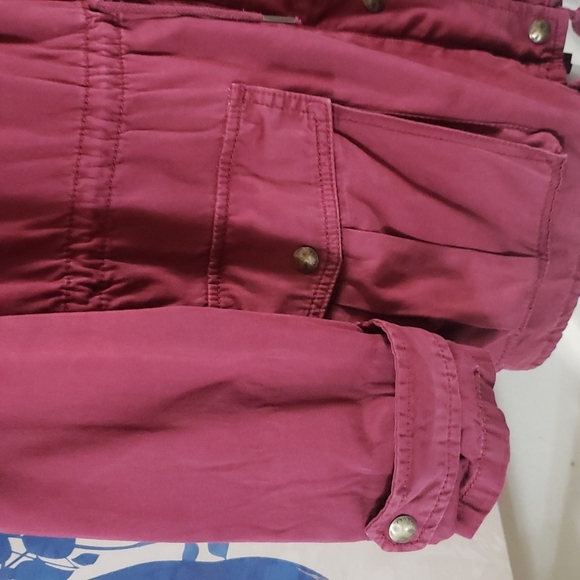 🔴 TALULA Trooper Jacket - Burgandy/Wine - Picture 5 of 7